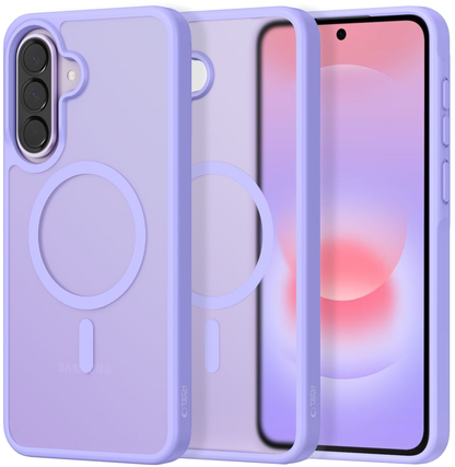 Калъф MagSafe за Samsung Galaxy A37 5G / A56 A566 / A36 A366, Tech-Protect, Magmat, Матово лилав