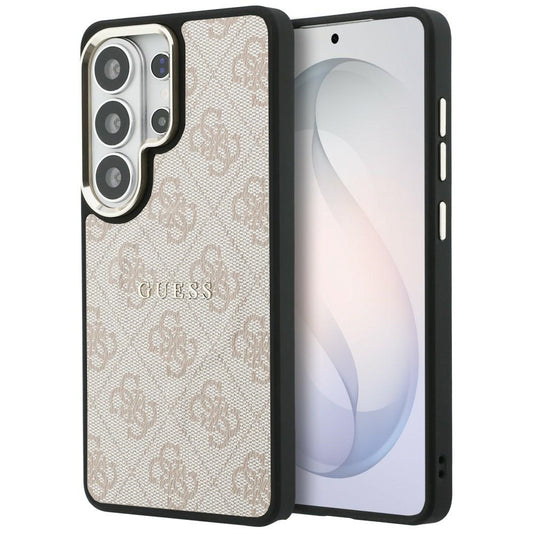 Калъф MagSafe за Samsung Galaxy S26 Ultra S948, Guess, 4G Embossed Ring, Розов