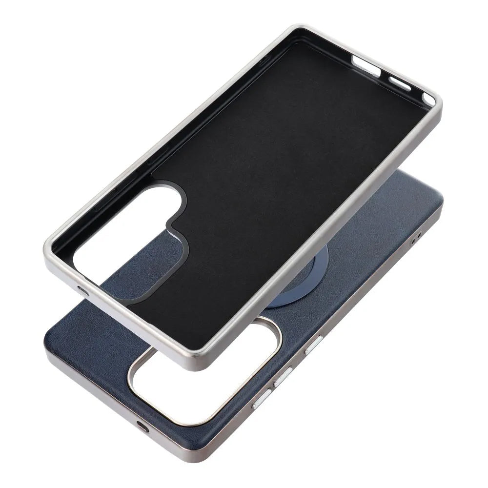 Калъф MagSafe за Samsung Galaxy A56 A566, OEM, Gentleman Mag, Тъмносин
