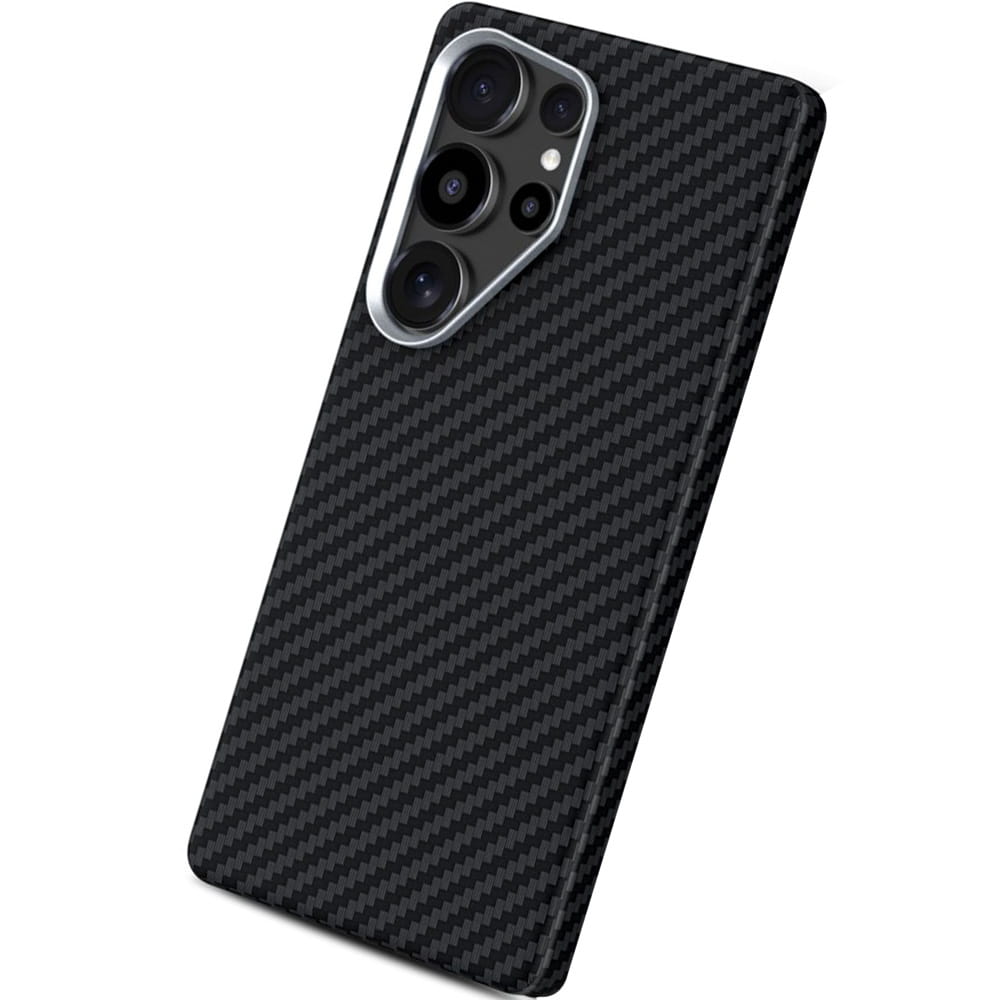 Калъф MagSafe за Samsung Galaxy S25 Ultra S938, Tech-Protect, Ion Carbon, Черен