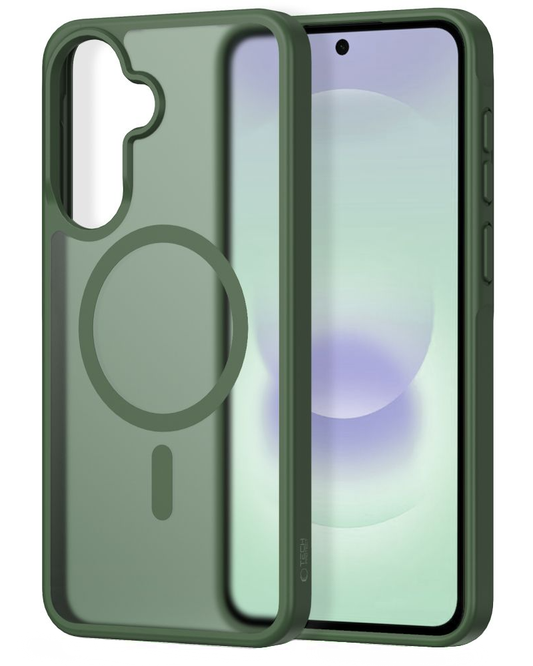 Калъф MagSafe за Samsung Galaxy A37 5G / A56 A566 / A36 A366, Tech-Protect, Magmat, Матово зелено