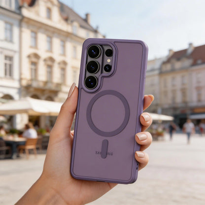 Калъф MagSafe за Samsung Galaxy S26 Ultra S948, Tech-Protect, Magmat, Матово лилав