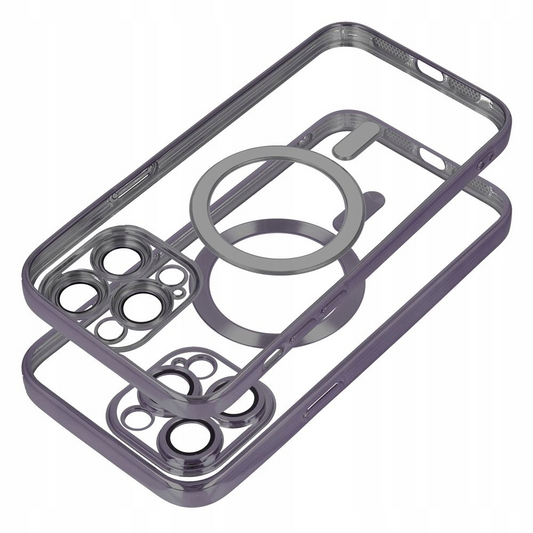 Калъф MagSafe за Samsung Galaxy S25 Ultra S938, OEM, Electro Mag, Червен
