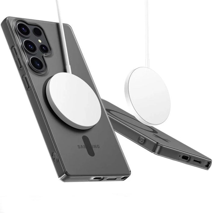 Калъф MagSafe за Samsung Galaxy S25 Edge S937, Tech-Protect, MagSlim, Черен