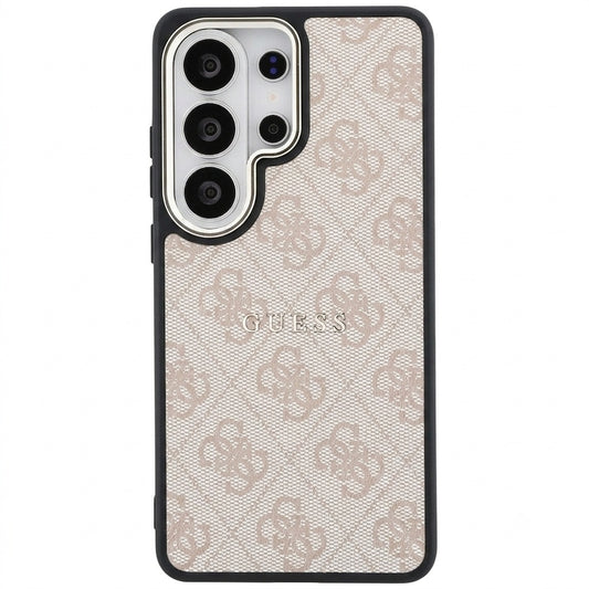 Калъф MagSafe за Samsung Galaxy S26 Ultra S948, Guess, 4G Embossed Ring, Розов