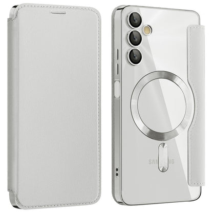 Калъф MagSafe за Samsung Galaxy A05s A057, Techsuit, SmartMag Book, Сив