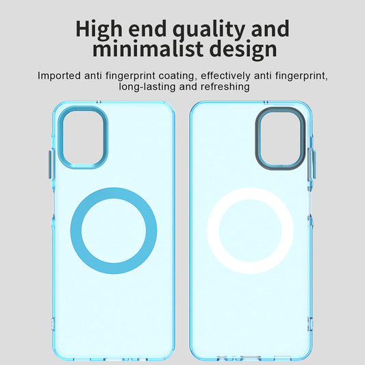 Калъф MagSafe за Samsung Galaxy A06 A065, Techsuit, CandyCase, Син