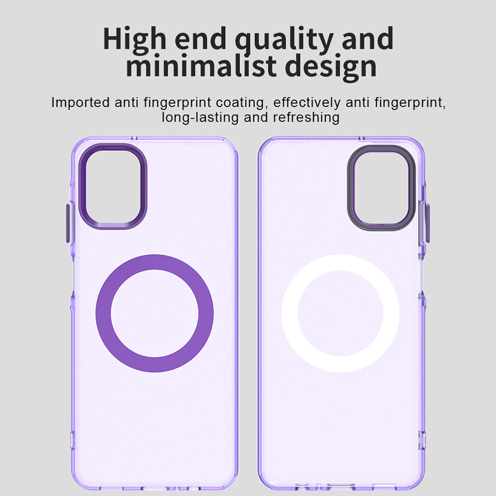 Калъф MagSafe за Samsung Galaxy A06 A065, Techsuit, CandyCase, Лилав