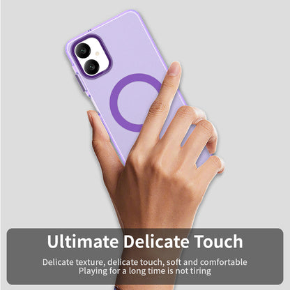 Калъф MagSafe за Samsung Galaxy A06 A065, Techsuit, CandyCase, Лилав