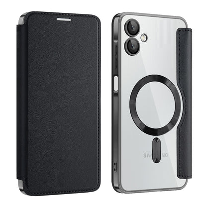 Калъф MagSafe за Samsung Galaxy A06 A065, Techsuit, SmartMag Book, Черен