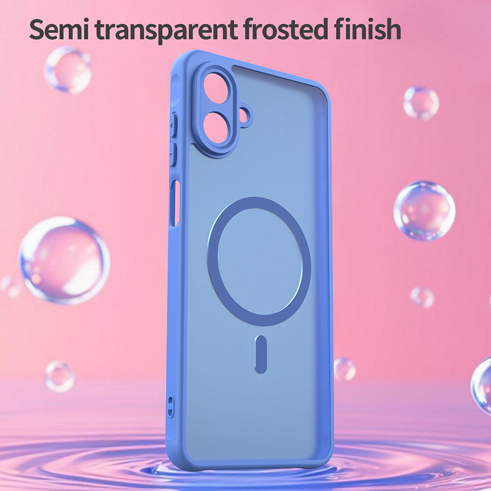 Калъф MagSafe за Samsung Galaxy A07 4G A075, Techsuit, HaloFrost II, Син