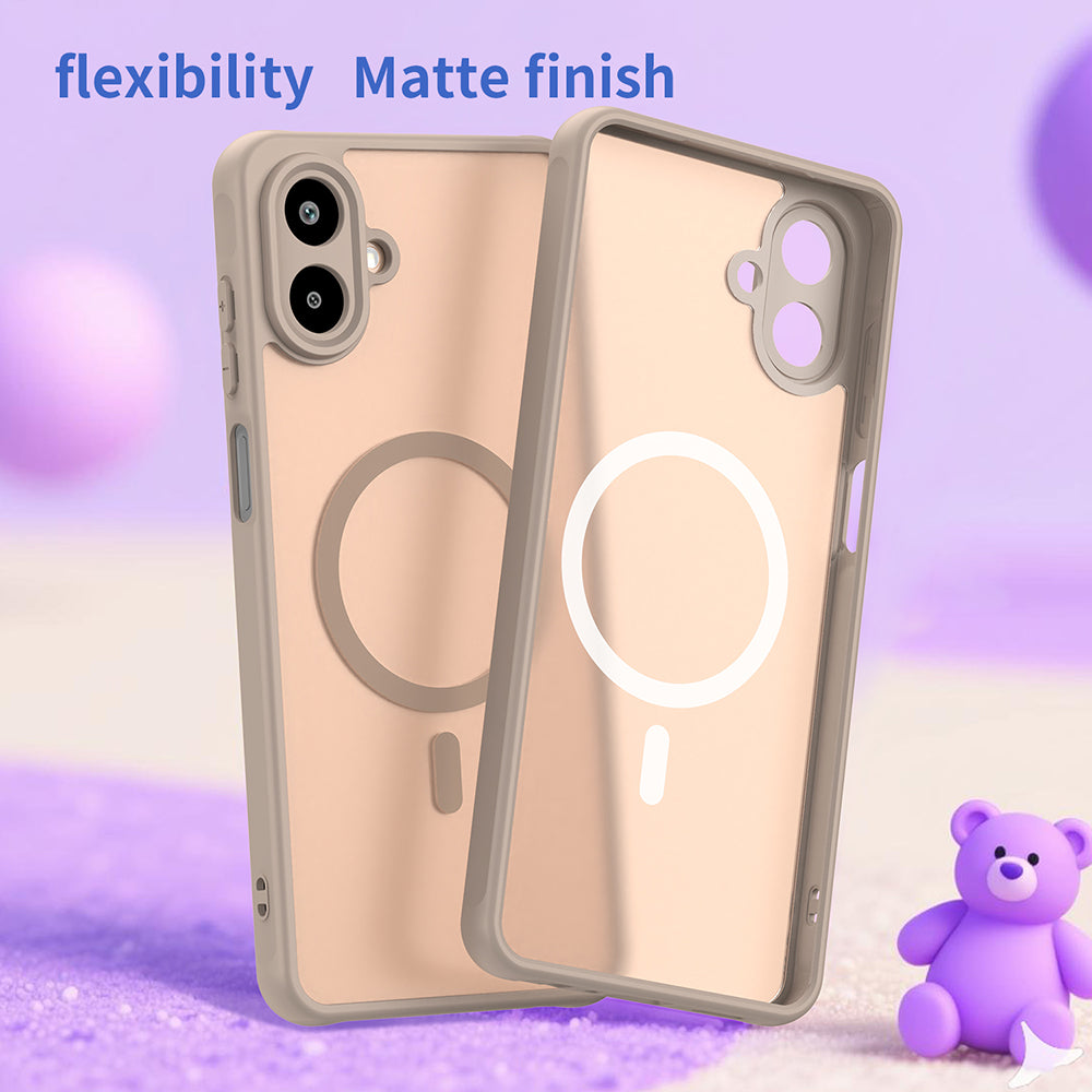 Калъф MagSafe за Samsung Galaxy A07 4G A075, Techsuit, HaloFrost II, Златист