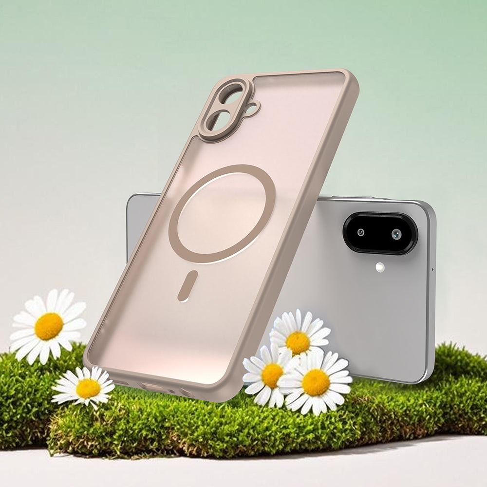 Калъф MagSafe за Samsung Galaxy A07 4G A075, Techsuit, HaloFrost II, Златист