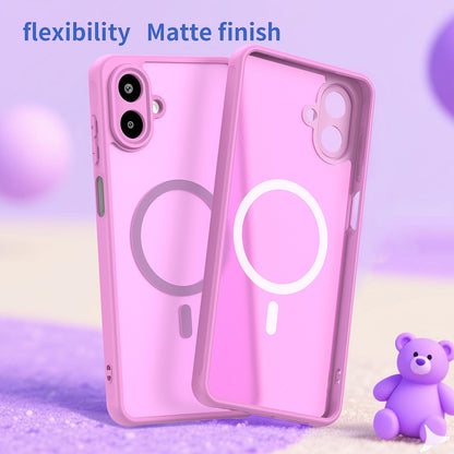 Калъф MagSafe за Samsung Galaxy A07 4G A075, Techsuit, HaloFrost II, Розов