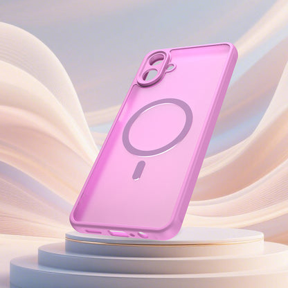 Калъф MagSafe за Samsung Galaxy A07 4G A075, Techsuit, HaloFrost II, Розов