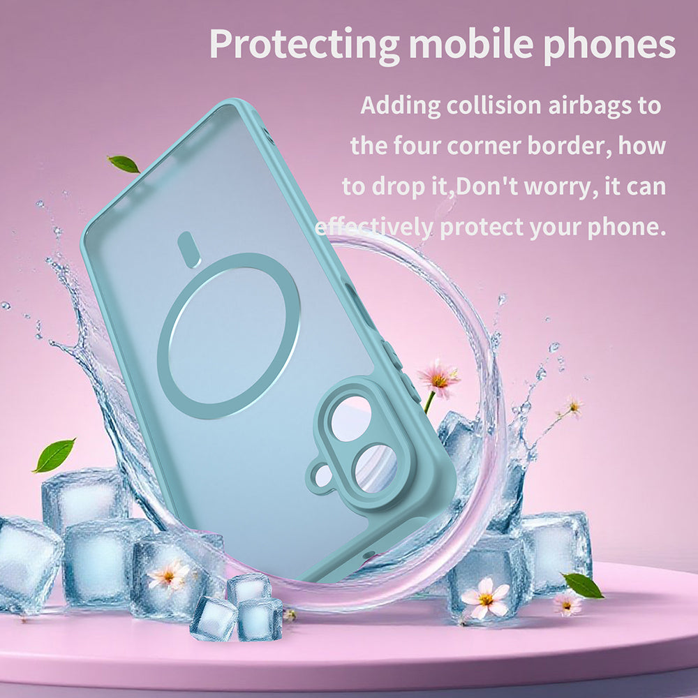 Калъф MagSafe за Samsung Galaxy A07 4G A075, Techsuit, HaloFrost II, Светлозелен