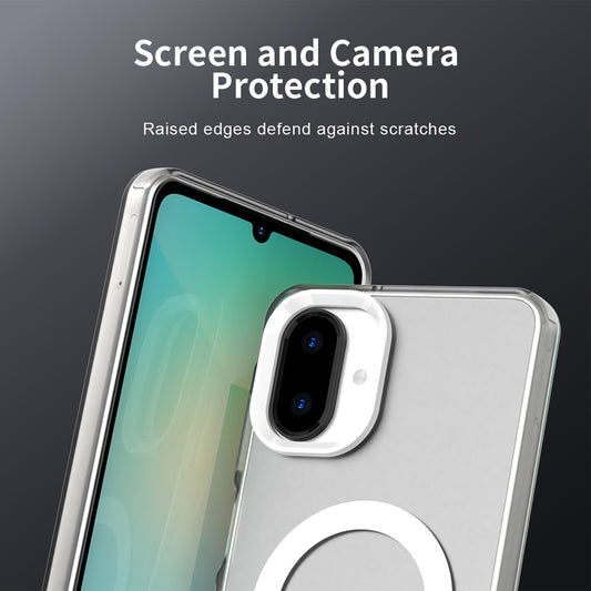 Калъф MagSafe за Samsung Galaxy A07 4G A075, Techsuit, CandyCase, Бял
