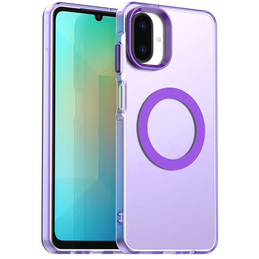 Калъф MagSafe за Samsung Galaxy A07 4G A075, Techsuit, CandyCase, Лилав