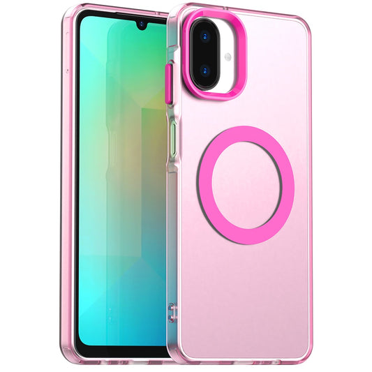 Калъф MagSafe за Samsung Galaxy A07 4G A075, Techsuit, CandyCase, Розов
