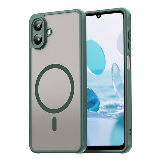 Калъф MagSafe за Samsung Galaxy A07 4G A075, Techsuit, HaloFrost II, Зелен