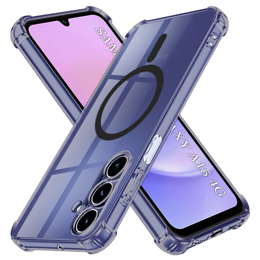 Калъф MagSafe за Samsung Galaxy A15 5G A156 / A15 A155, Techsuit, Shockproof Clear, Пушек