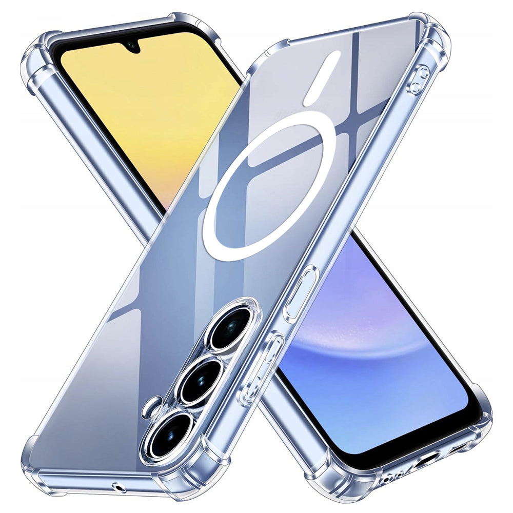Калъф MagSafe за Samsung Galaxy A15 5G A156 / A15 A155, Techsuit, противоударен, прозрачен