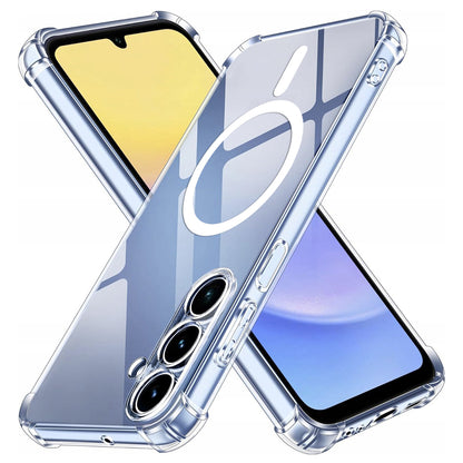 Калъф MagSafe за Samsung Galaxy A15 5G A156 / A15 A155, Techsuit, противоударен, прозрачен