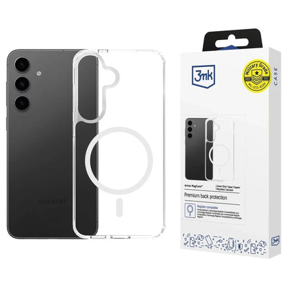 MagSafe калъф за Samsung Galaxy A16 5G A166 / A16 4G A165, 3MK, Armor MagCase, прозрачен