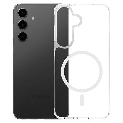 MagSafe калъф за Samsung Galaxy A16 5G A166 / A16 4G A165, 3MK, Armor MagCase, прозрачен