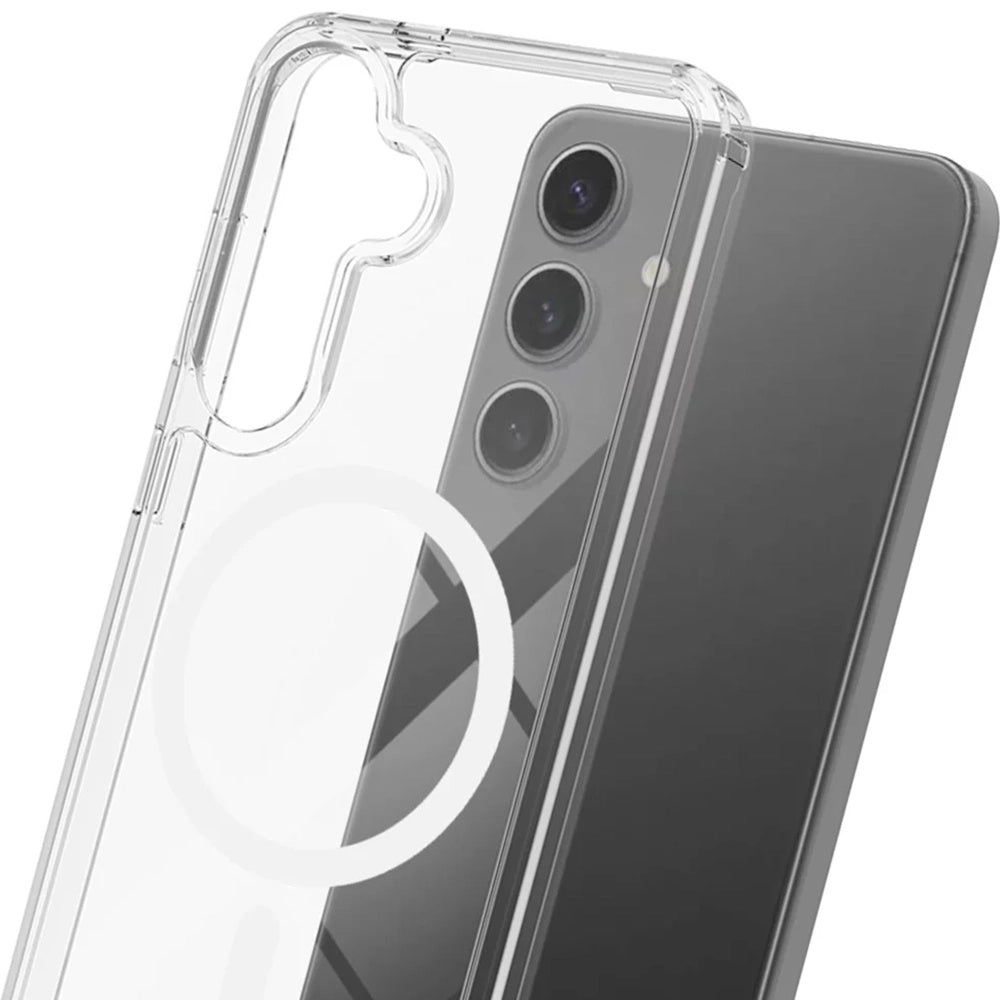 MagSafe калъф за Samsung Galaxy A16 5G A166 / A16 4G A165, 3MK, Armor MagCase, прозрачен