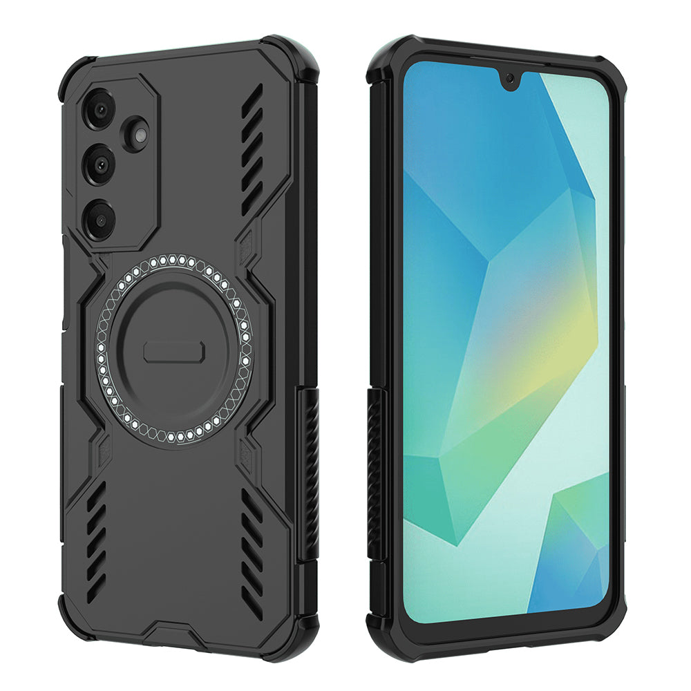 Калъф MagSafe за Samsung Galaxy A16 5G A166 / A16 4G A165, Techsuit, ArmorMag, Черен