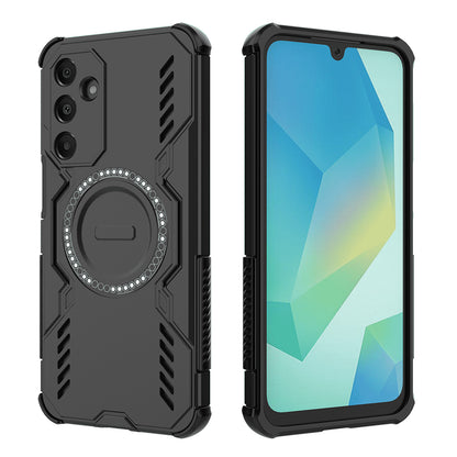 Калъф MagSafe за Samsung Galaxy A16 5G A166 / A16 4G A165, Techsuit, ArmorMag, Черен