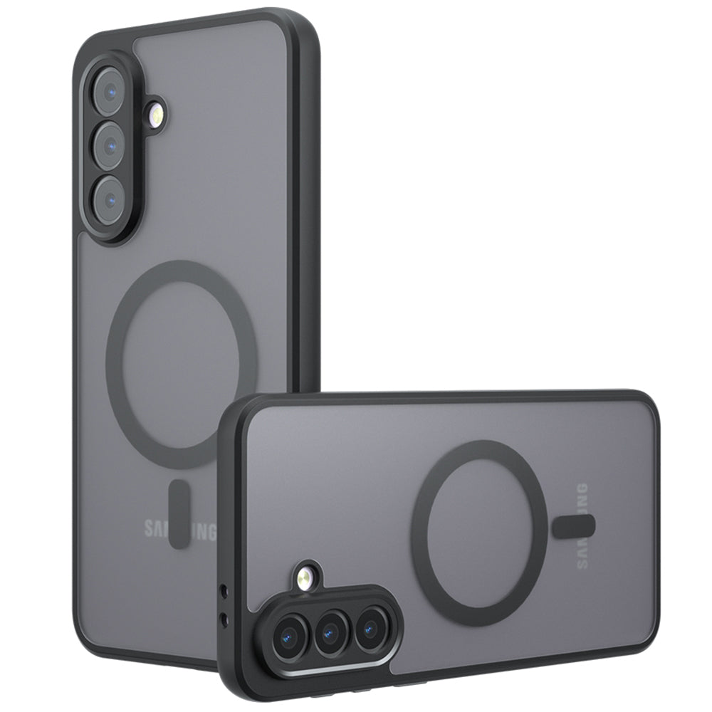 Калъф MagSafe за Samsung Galaxy A16 5G A166 / A16 4G A165, Techsuit, PureFrost, Черен