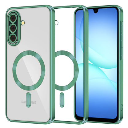 Калъф MagSafe за Samsung Galaxy A17 4G / A17 5G, Techsuit, Luxury Crystal, Светлозелен