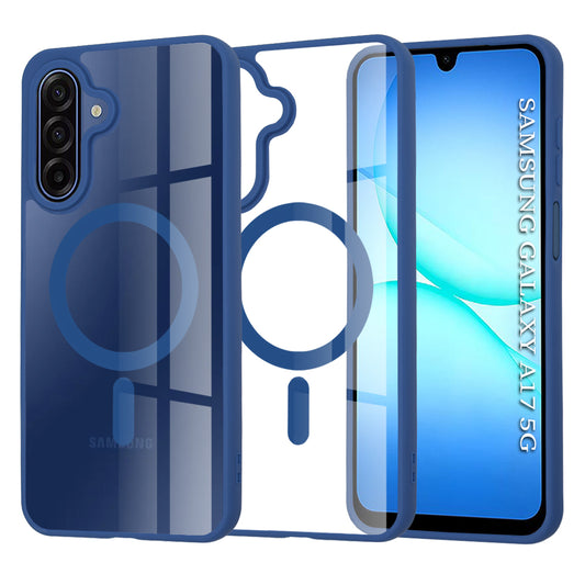 Калъф MagSafe за Samsung Galaxy A17 4G / A17 5G, Techsuit, Pro, Син
