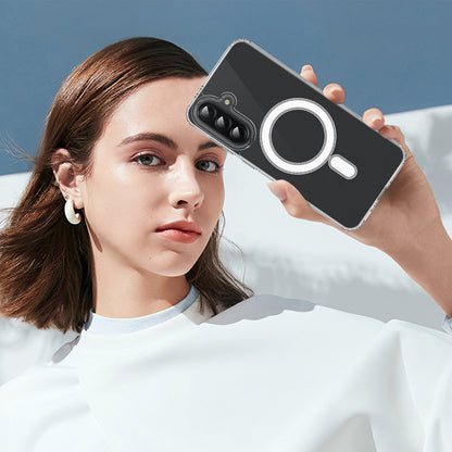 Калъф MagSafe за Samsung Galaxy A17 4G / A17 5G, Techsuit, Pro, Прозрачен