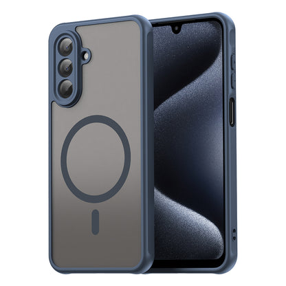 Калъф MagSafe за Samsung Galaxy A17 5G, Techsuit, HaloFrost II, Тъмносин