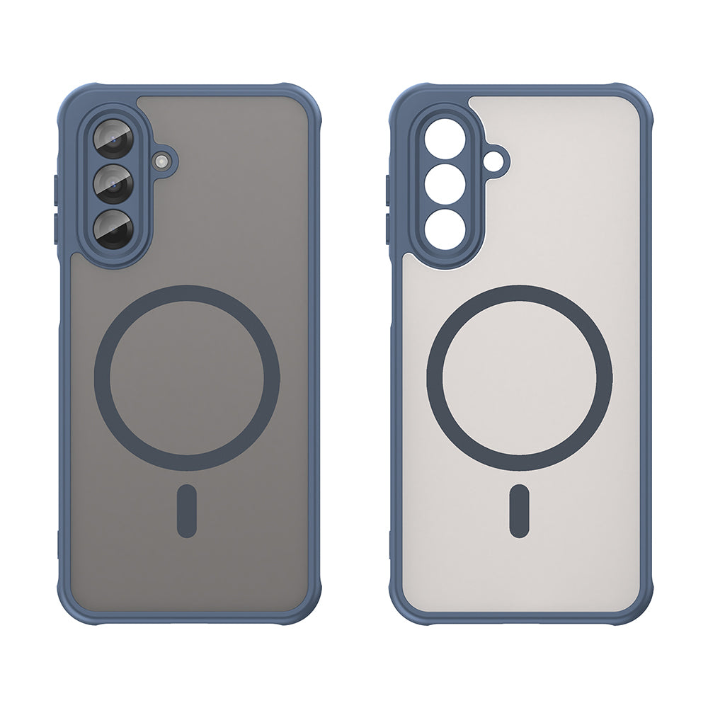 Калъф MagSafe за Samsung Galaxy A17 5G, Techsuit, HaloFrost II, Тъмносин