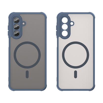 Калъф MagSafe за Samsung Galaxy A17 5G, Techsuit, HaloFrost II, Тъмносин