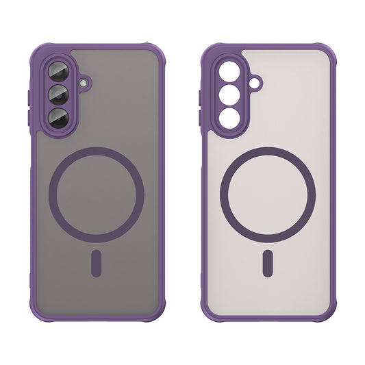 Калъф MagSafe за Samsung Galaxy A17 5G, Techsuit, HaloFrost II, Лилав