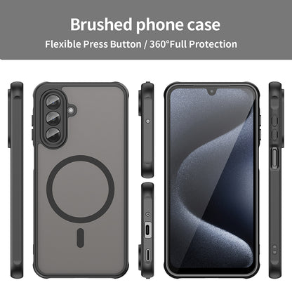 Калъф MagSafe за Samsung Galaxy A17 5G, Techsuit, HaloFrost II, Черен