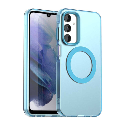 MagSafe калъф за Samsung Galaxy A25 A256, Techsuit, CandyCase, Син