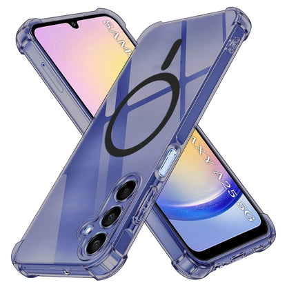 Калъф MagSafe за Samsung Galaxy A25 A256, Techsuit, Shockproof Clear, Опушен
