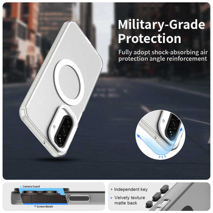 Калъф MagSafe за Samsung Galaxy A26 A266, Techsuit, CandyCase, Бял