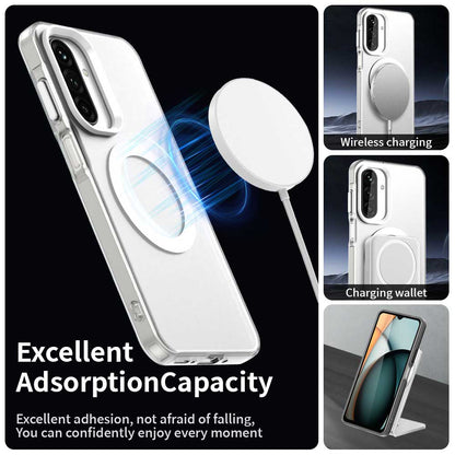 Калъф MagSafe за Samsung Galaxy A26 A266, Techsuit, CandyCase, Бял