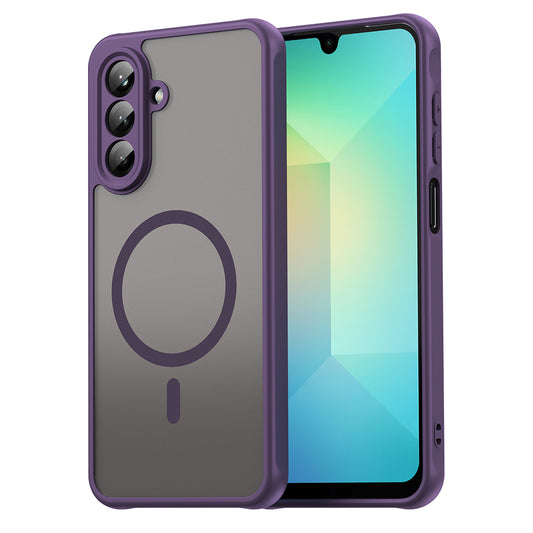 Калъф MagSafe за Samsung Galaxy A26 A266, Techsuit, HaloFrost II, Лилав