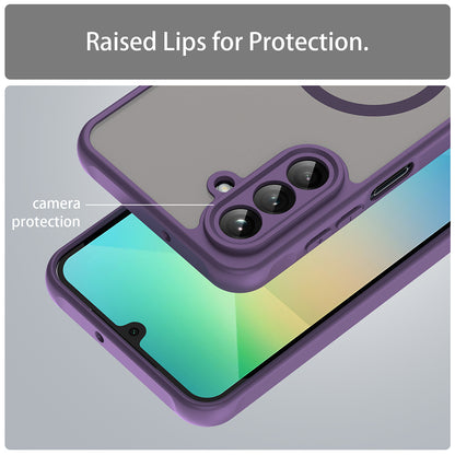 Калъф MagSafe за Samsung Galaxy A26 A266, Techsuit, HaloFrost II, Лилав