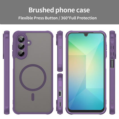Калъф MagSafe за Samsung Galaxy A26 A266, Techsuit, HaloFrost II, Лилав