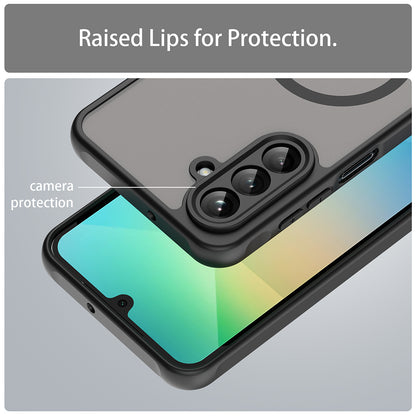 Калъф MagSafe за Samsung Galaxy A26 A266, Techsuit, HaloFrost II, Черен