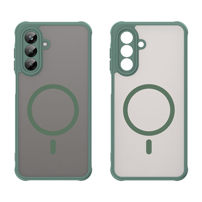 Калъф MagSafe за Samsung Galaxy A26 A266, Techsuit, HaloFrost II, Зелен